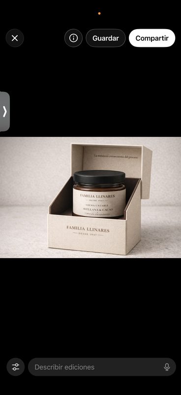 Cremas artesanas Familia Llinares