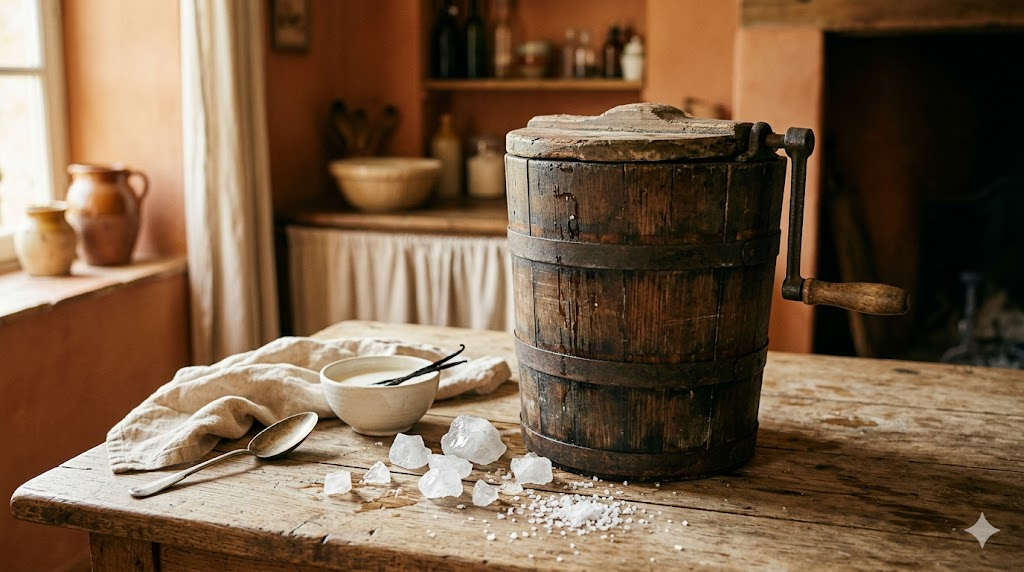 Cómo se hacía el helado sin máquinas