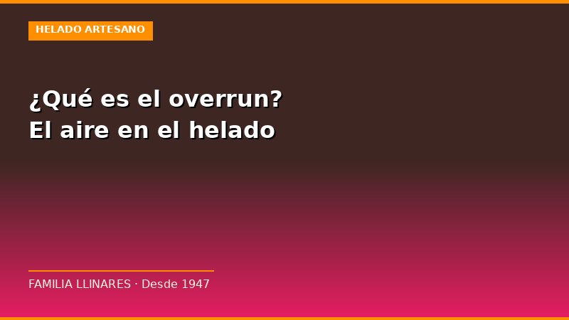 Textura cremosa del helado artesano