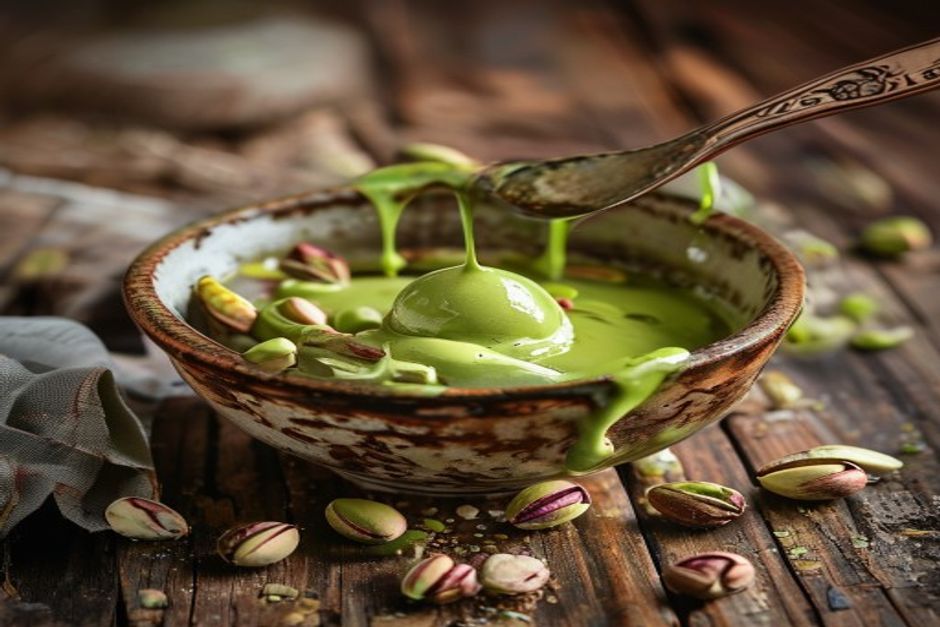 Recetas crema pistacho